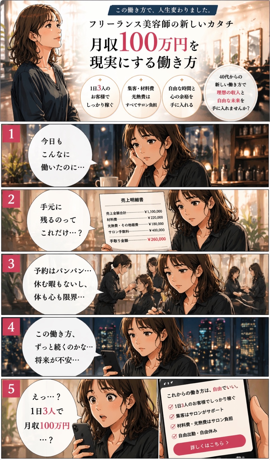 悩みの共感漫画